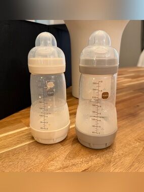 MAM 9oz Easy Start Anti-Colic+ Vented Baby Bottles